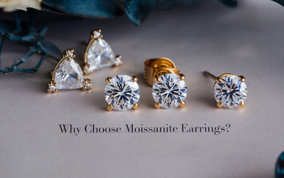 Why Choose Moissanite Earrings?: Top Reasons