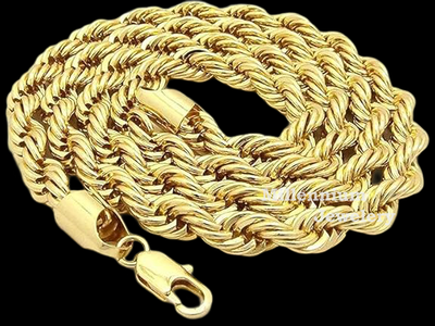 18k Gold Rope Chain​ With Unique Rope Design