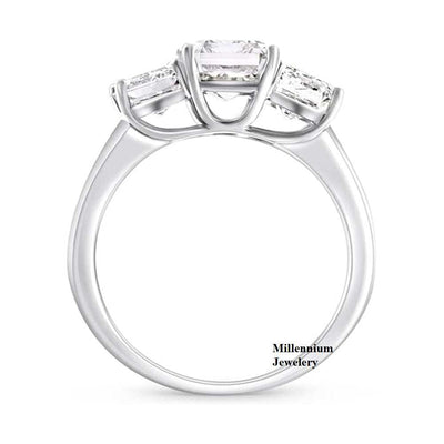 3 CTW Moissanite Diamond Engagement Ring For Women