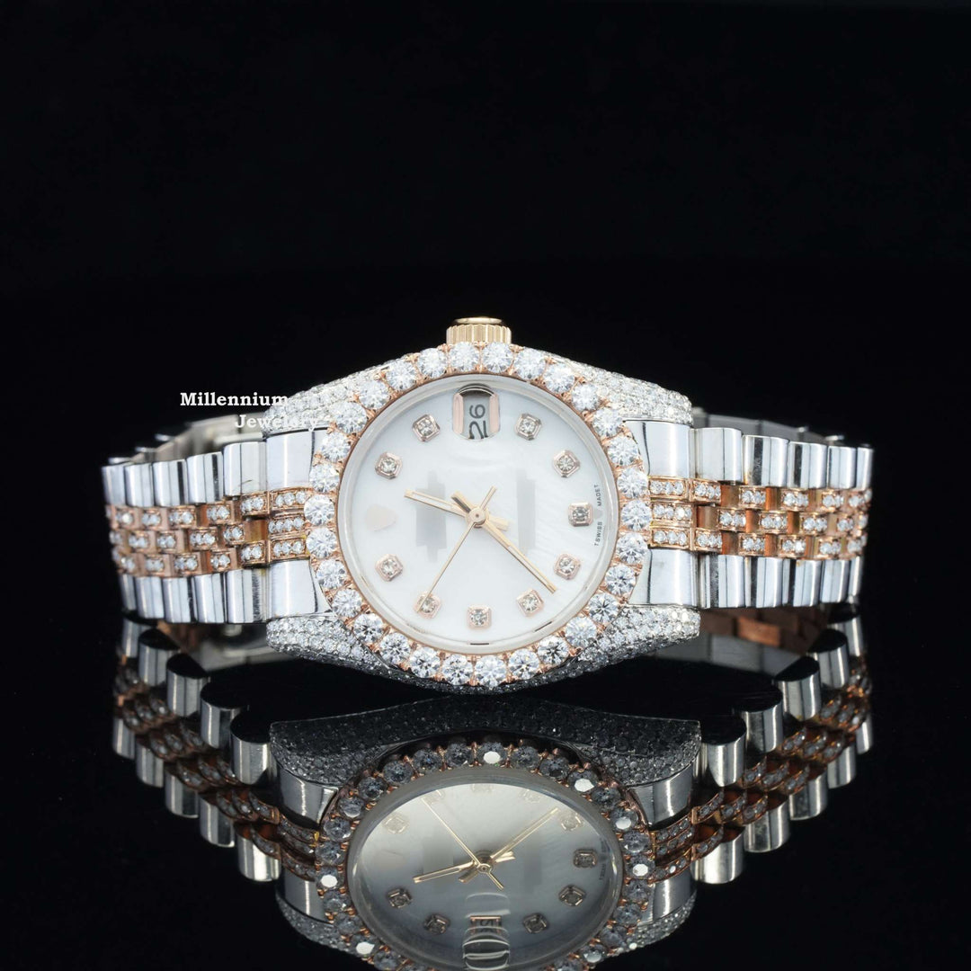 Diamond watch womens price best sale