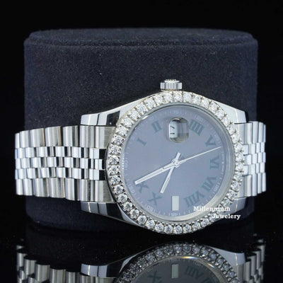 Classic Automatic Moissanite Watch For Men
