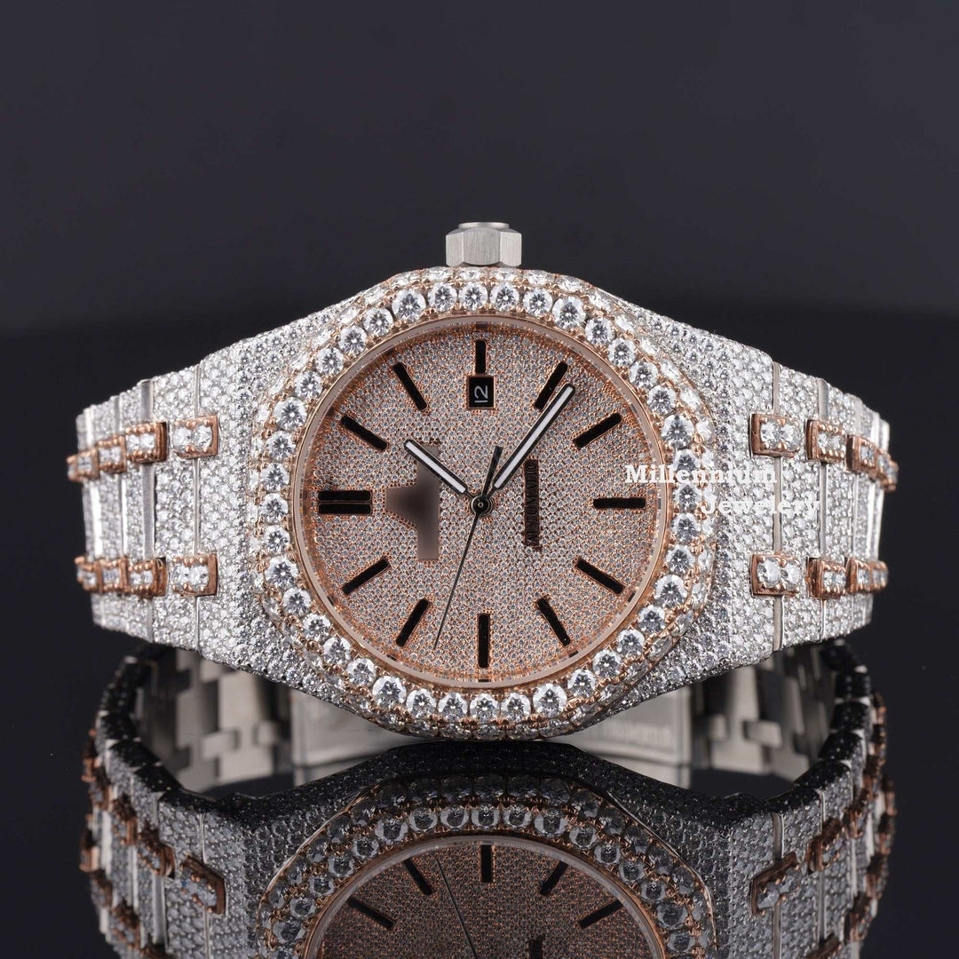iced out movado watch