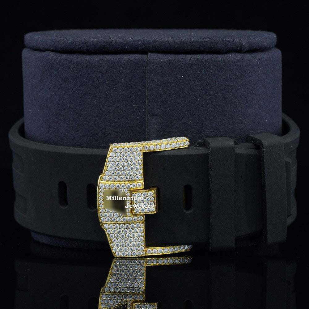 iced out belt buckles