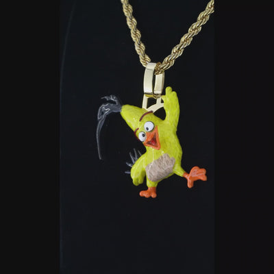 Angry Birds Series Chuck 3D Enamel Custom Pendants